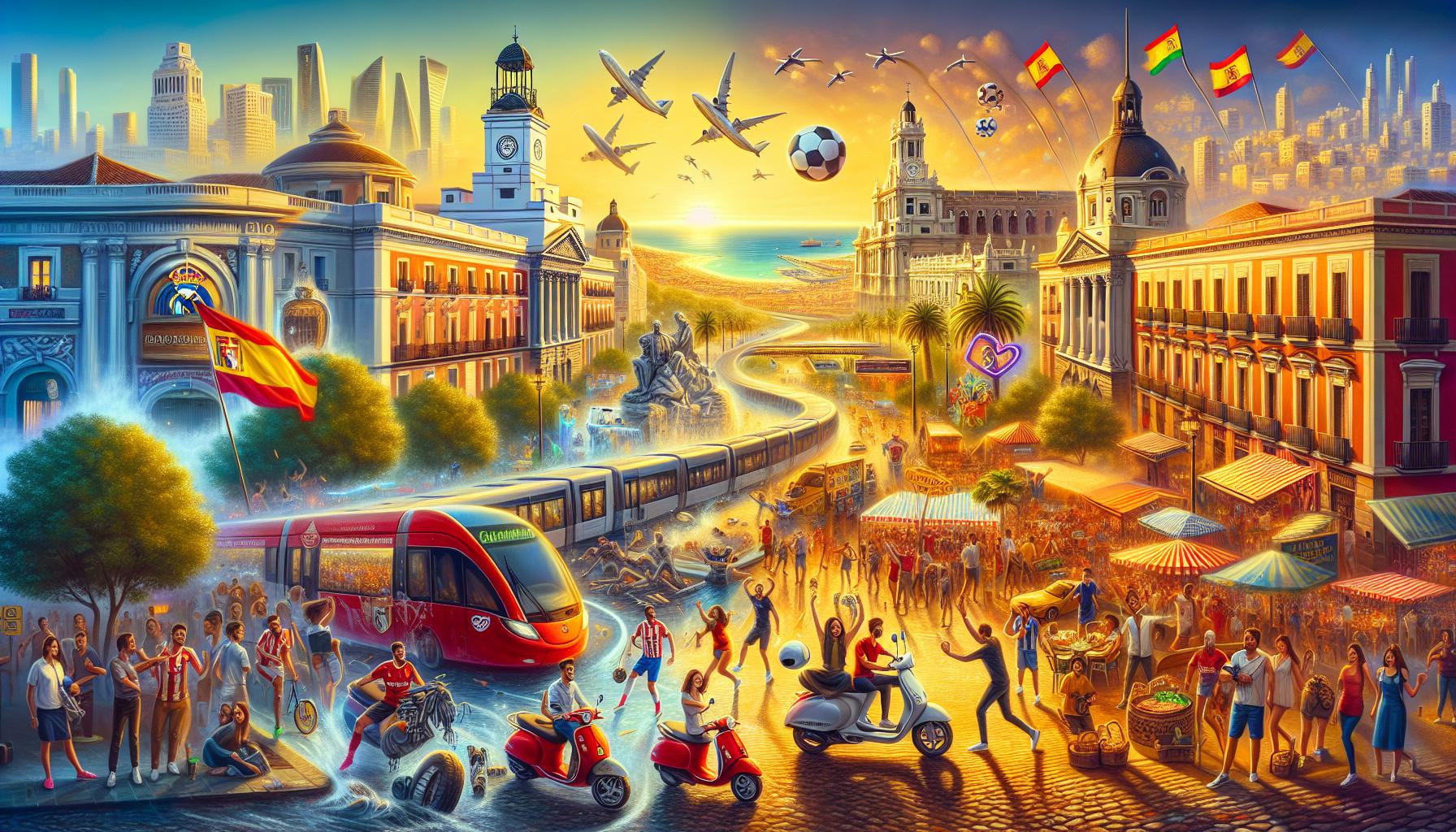 Los mejores medios de transporte de Madrid a Málaga